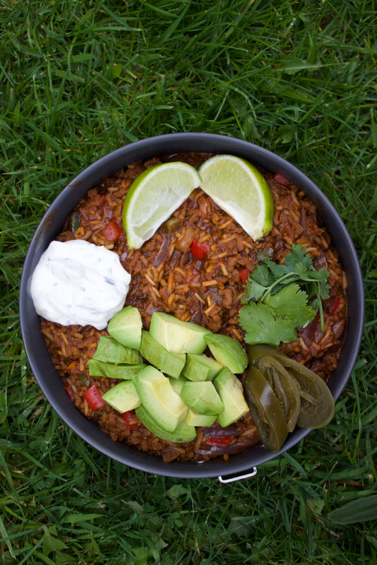 Mexican Beef & Rice One Pot