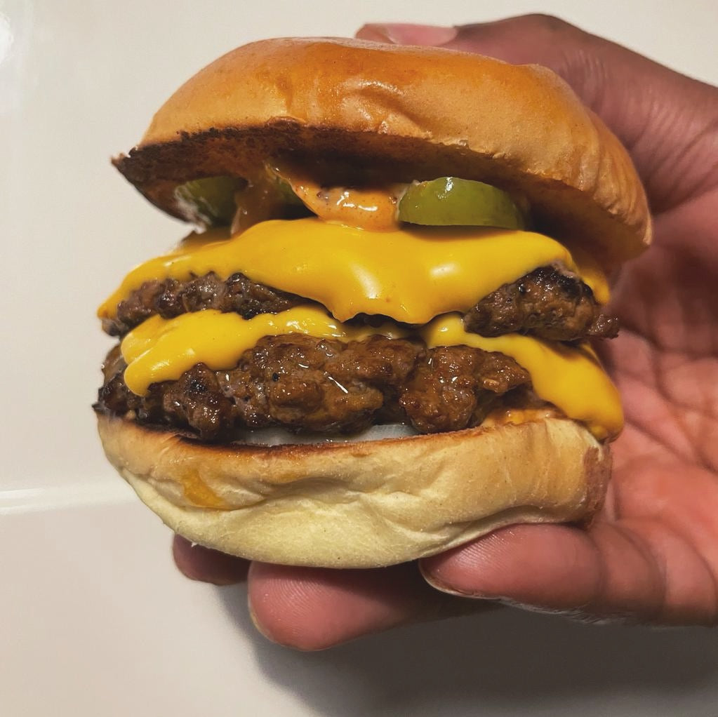 Smoky Double cheeseburger