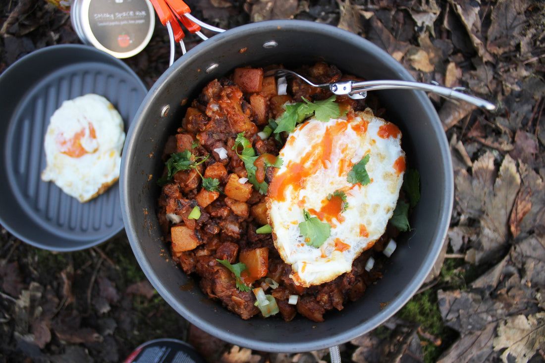 Fireside Halloumi Hash