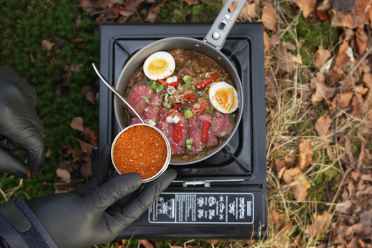 Campfire Steak Noodles