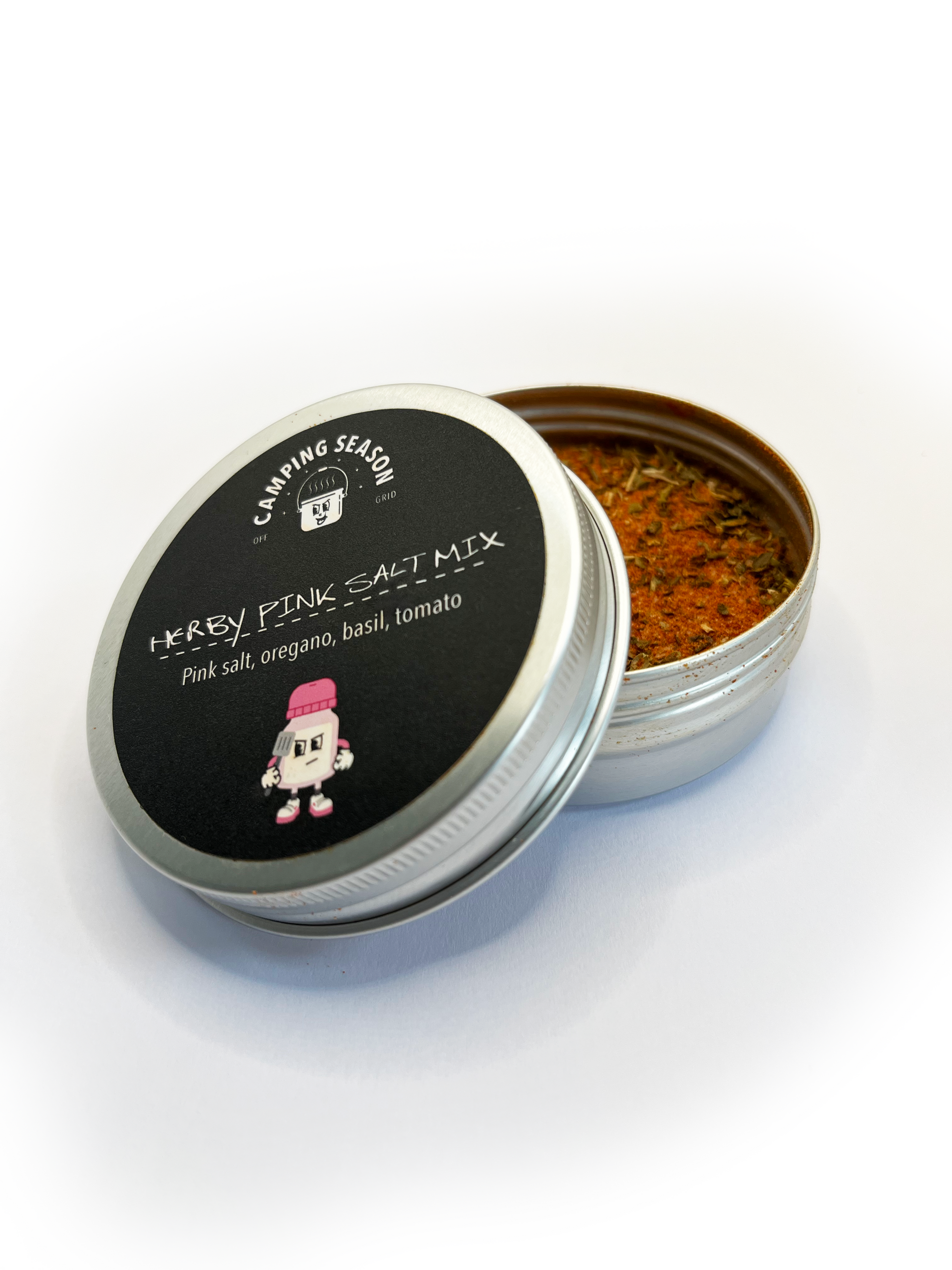 Herby Pink Salt Mix - Camping Season